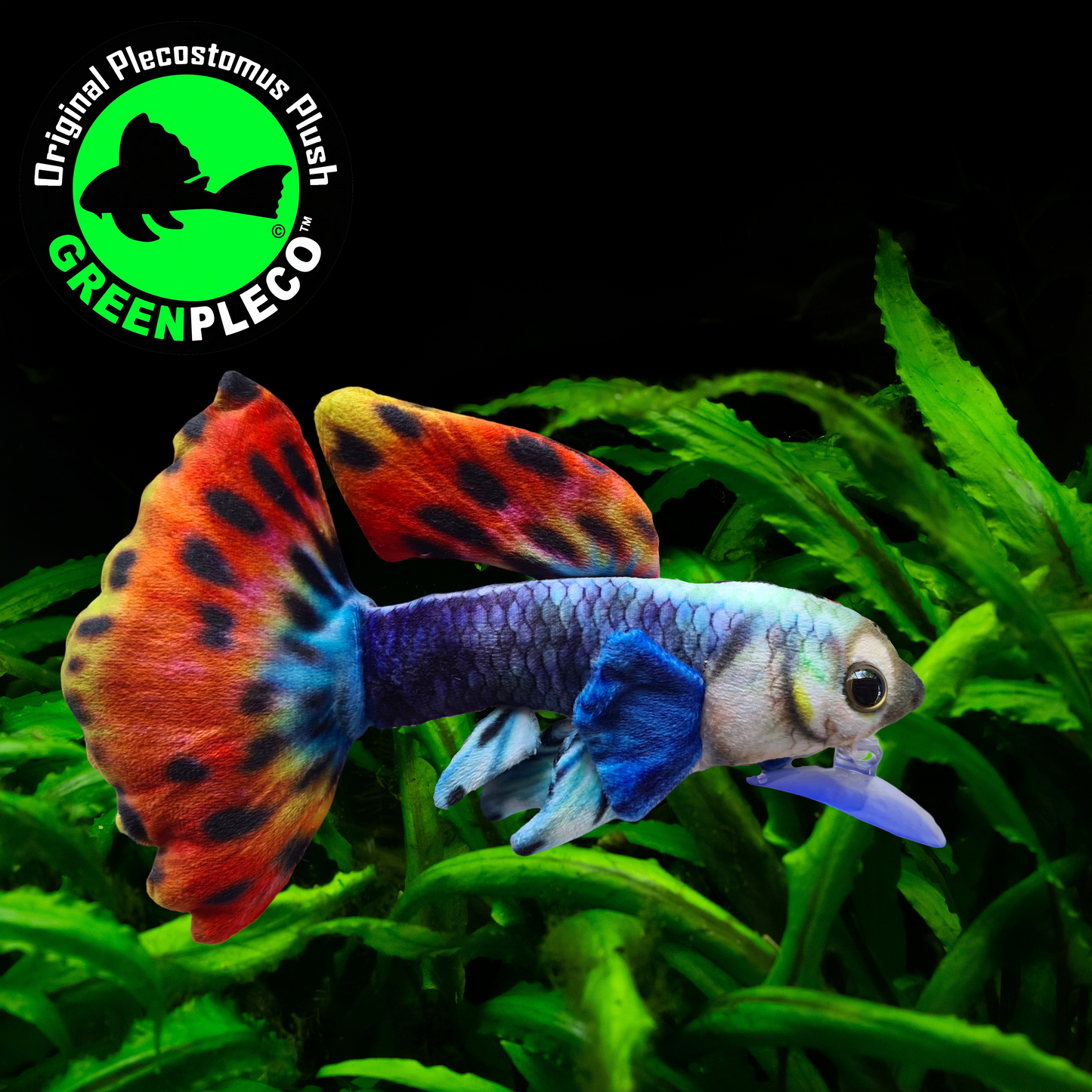 21cm Spettro Guppy Fish Plushie