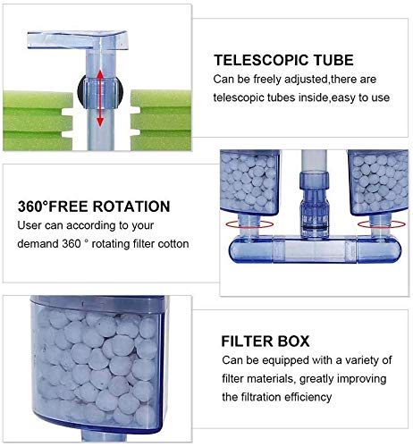Twin Bio Chemical Sponge Filter With Media Chambers