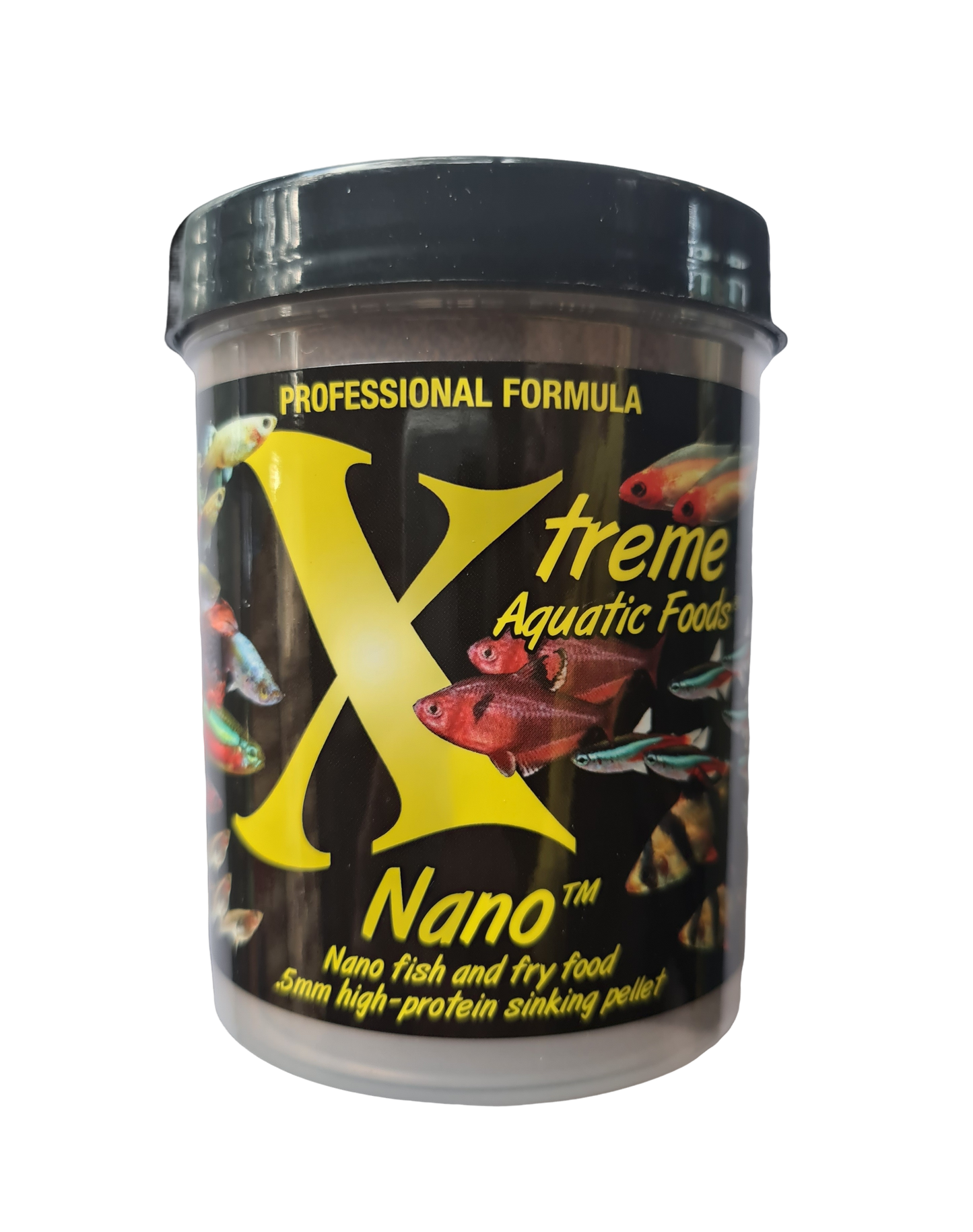 Xtreme Nano Fish and Fry Sinking 0.5mm Pellet FishBits