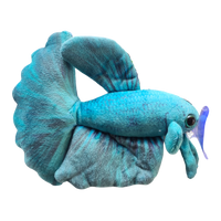 17cm Akua Betta/Siamese Fighting Fish Plushie