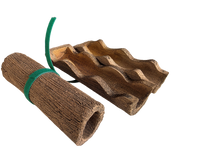 Bristlenose and Pleco Clay Round Splits Breeding Cave/Log