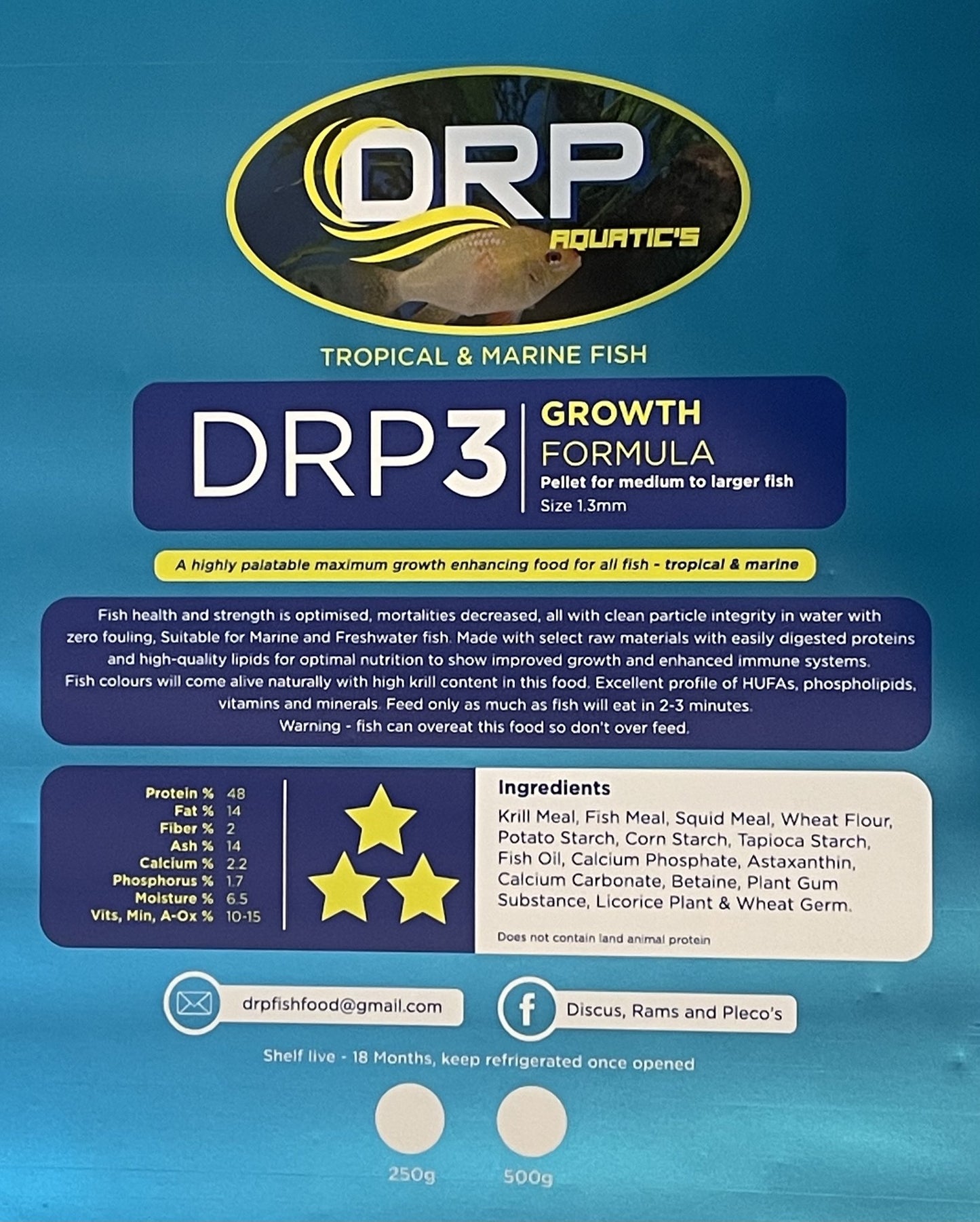 DRP 3 Aquatic Growth Formula