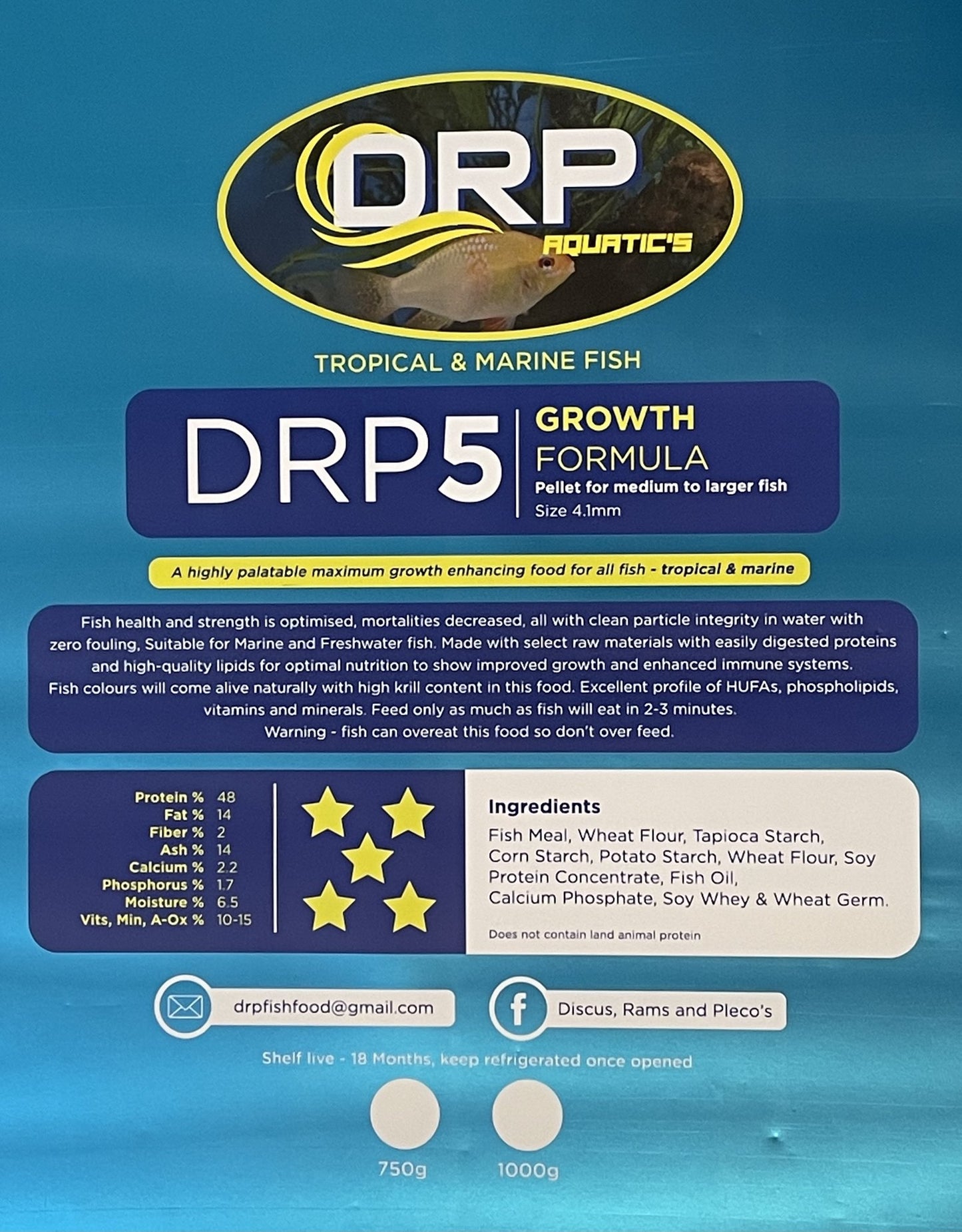 DRP 5 Aquatic Growth Formula