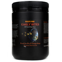 Fuzzy Fox Early Bites Fish Food For Fingerlings and Fry Gel Pre-mix