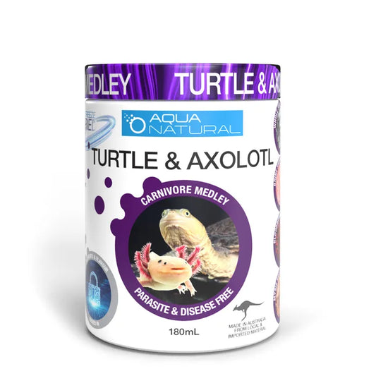 AQUA NATURAL TURTLE & AXOLOTL MEDLEY 180ML