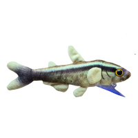 19cm Black Neon Tetra Plushie