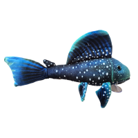 30cm Blue Phantom Pleco Plushie