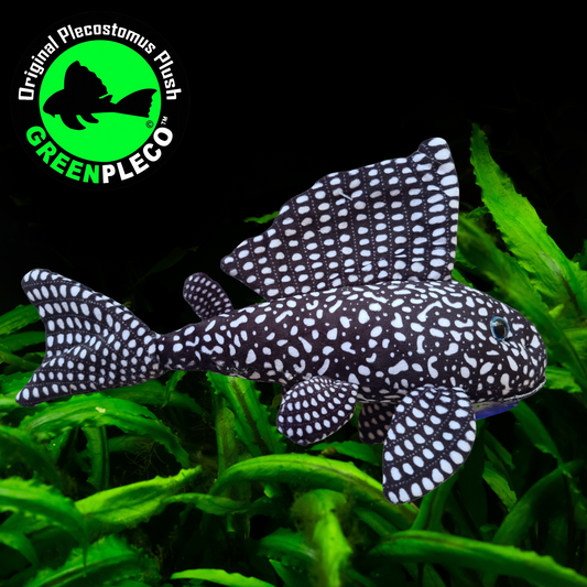 Green Pleco Plushies FishBits