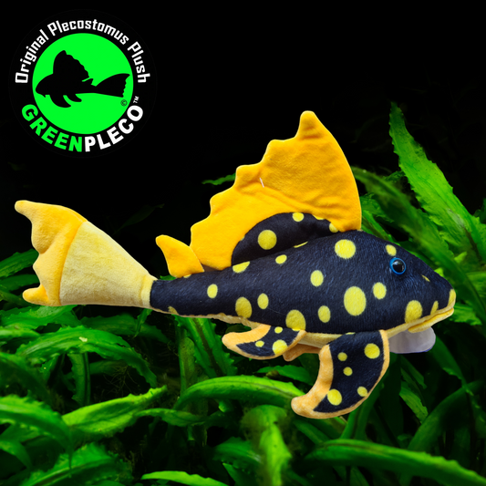Green Pleco Plushies FishBits