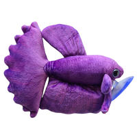 17cm Violeta Betta/Siamese Fighting Fish Plushie