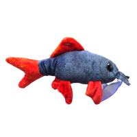 15cm Rainbow Shark Plushie