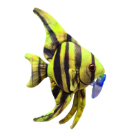 13cm x 22cm Rare Angel Angelfish Plushie
