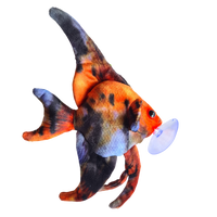 13cm x 22cm Sunset Angelfish Plushie