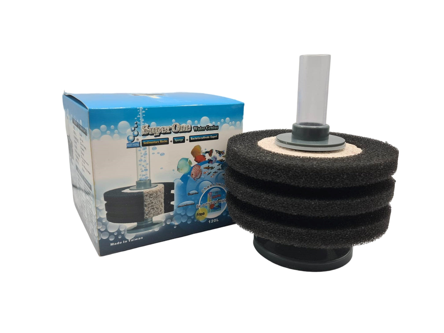 Huey Hung Genius Bio Sponge Filter 120L or 300L