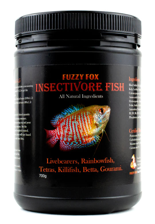 Fuzzy Fox Fish Insectivore Gel Food Pre-mix