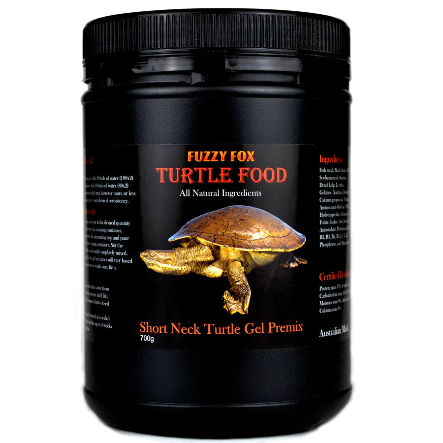 Fuzzy Fox Short Neck Turtle Gel Food Pre-mix