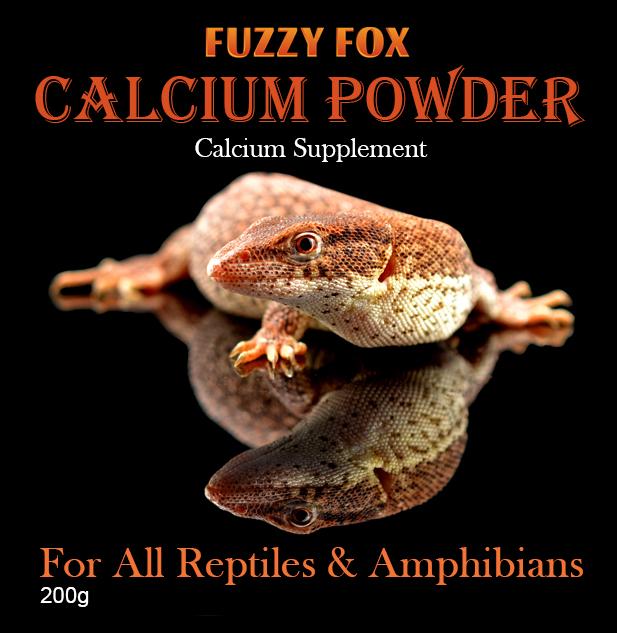 Fuzzy Fox Reptile Calcium Powder