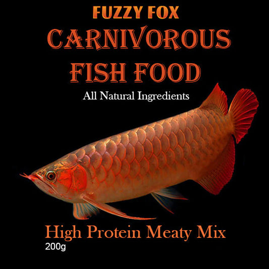 Fuzzy Fox Fish Carnivore Meaty Mix Gel Food Pre-mix