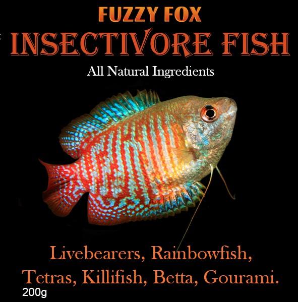 Fuzzy Fox Fish Insectivore Gel Food Pre-mix