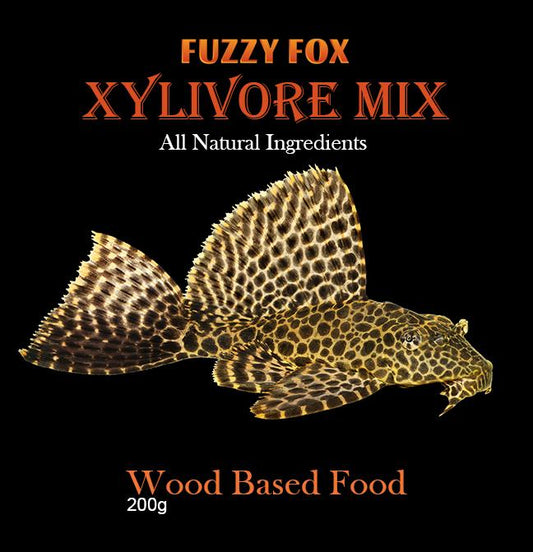 Fuzzy Fox Fish Xylivore Wood Based Gel Food Pre-mix