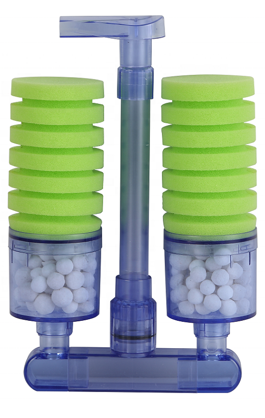 Twin Bio Chemical Sponge Filter With Media Chambers