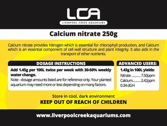 LCA Calcium Nitrate Dry