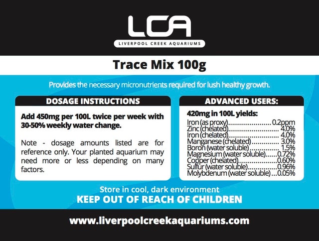 LCA Trace Mix Premium 100g Dry