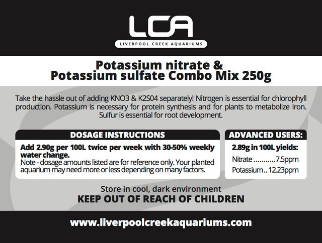 LCA Potassium Nitrate & Potassium Sulfate Mix Dry