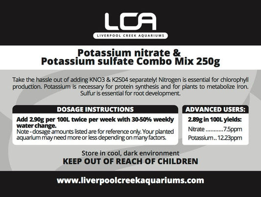 LCA Potassium Nitrate & Potassium Sulfate Mix Dry