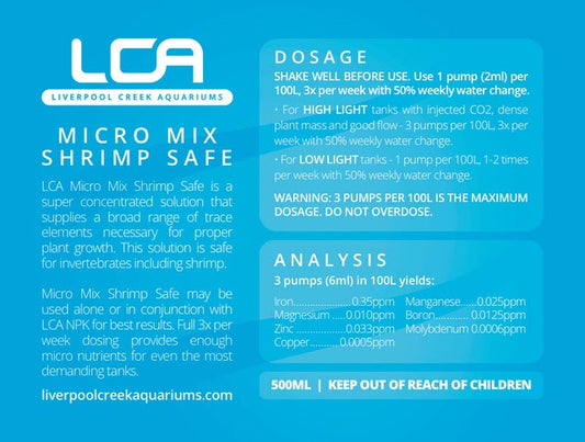 LCA Micro Mix Shrimp Safe