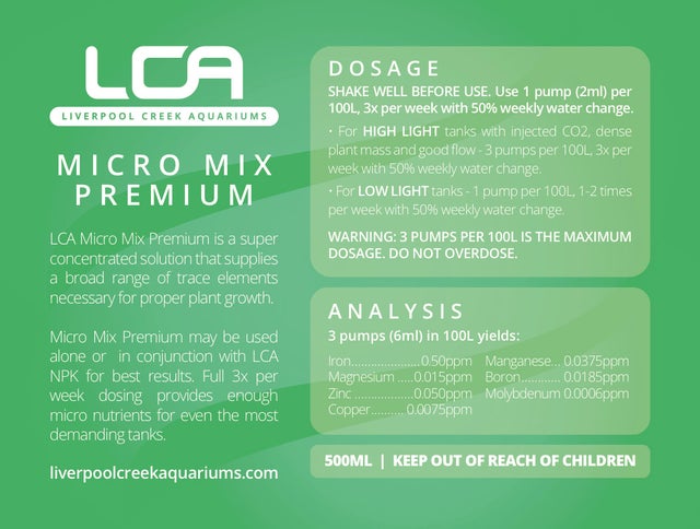 LCA Micro Mix Premium