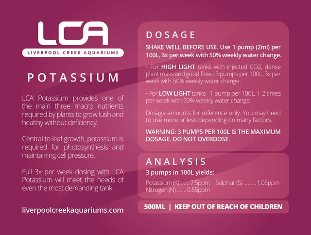 LCA Potassium